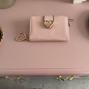 Juicy Couture Cream Wallet with Gold Clasp